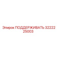 3222225003 ПОДДЕРЖИВАТЬ Epiroc