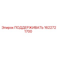 1622721700 ПОДДЕРЖИВАТЬ Epiroc