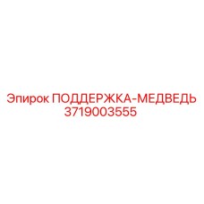 3719003555 ПОДДЕРЖКА-МЕДВЕДЬ Epiroc