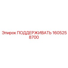 1605258700 ПОДДЕРЖИВАТЬ Epiroc