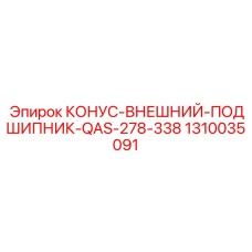 1310035091 КОНУС-ВНЕШНИЙ-ПОДШИПНИК-QAS-278-338 Epiroc