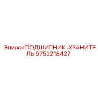 9753218427 ПОДШИПНИК-ХРАНИТЕЛЬ Epiroc