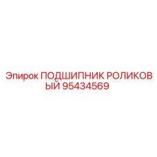 95434569 ПОДШИПНИК РОЛИКОВЫЙ Epiroc