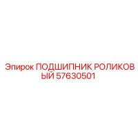 57630501 ПОДШИПНИК РОЛИКОВЫЙ Epiroc