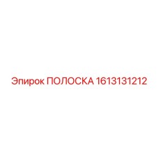 1613131212 ПОЛОСКА Epiroc