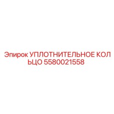 5580021558 УПЛОТНИТЕЛЬНОЕ КОЛЬЦО Epiroc