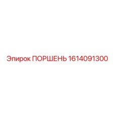 1614091300 ПОРШЕНЬ Epiroc