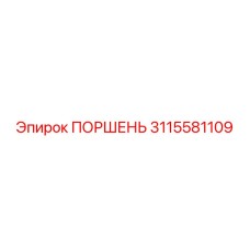 3115581109 ПОРШЕНЬ Epiroc