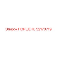 52170719 ПОРШЕНЬ Epiroc