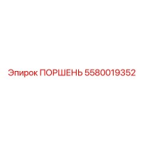 5580019352 Поршень Эпирок