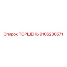 9106230571 ПОРШЕНЬ Epiroc