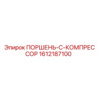 1612187100 ПОРШЕНЬ-C-КОМПРЕССОР Epiroc