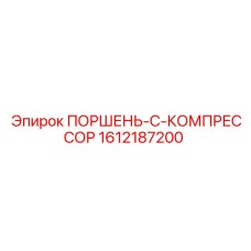 1612187200 ПОРШЕНЬ-C-КОМПРЕССОР Epiroc