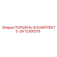 12300215 ПОРШЕНЬ-В КОМПЛЕКТЕ-2N Epiroc