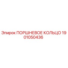 1901050436 ПОРШНЕВОЕ КОЛЬЦО Epiroc