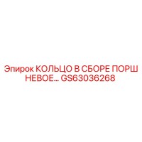 GS63036268 КОЛЬЦО В СБОРЕ ПОРШНЕВОЕ Epiroc