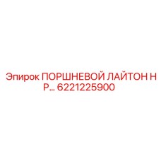 6221225900 ПОРШНЕВОЙ ЛАЙТОН HP Epiroc