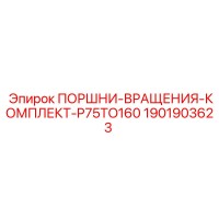1901903623 ПОРШНИ-ВРАЩЕНИЯ-КОМПЛЕКТ-P75TO160 Epiroc