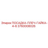 3760008026 ПОСАДКА-ПЛЕЧ-ГАЙКА-4-6 Epiroc