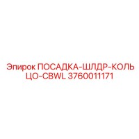 3760011171 ПОСАДКА-ШЛДР-КОЛЬЦО-CBWL Epiroc