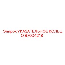 87004218 УКАЗАТЕЛЬНОЕ КОЛЬЦО Epiroc