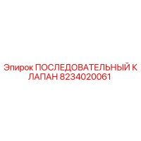 8234020061 ПОСЛЕДОВАТЕЛЬНЫЙ КЛАПАН Epiroc