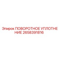 2658391816 ПОВОРОТНОЕ УПЛОТНЕНИЕ Epiroc