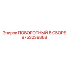 9753239868 ПОВОРОТНЫЙ В СБОРЕ Epiroc