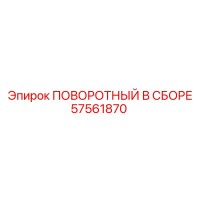 57561870 ПОВОРОТНЫЙ В СБОРЕ Epiroc
