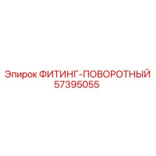 57395055 ФИТИНГ-ПОВОРОТНЫЙ Эпирок