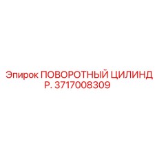3717008309 ПОВОРОТНЫЙ ЦИЛИНДР Epiroc