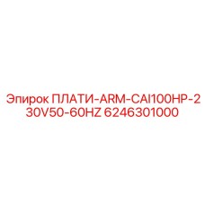 6246301000 ПЛАТИ-ARM-CAI100HP-230V50-60HZ Epiroc