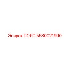 5580021990 ПОЯС Epiroc