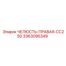 3363095349 ЧЕЛЮСТЬ-ПРАВАЯ-CC250 Epiroc