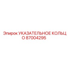 87004295 УКАЗАТЕЛЬНОЕ КОЛЬЦО Epiroc