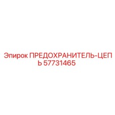 57731465 ПРЕДОХРАНИТЕЛЬ-ЦЕПЬ Epiroc