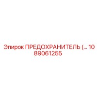 1089061255 ПРЕДОХРАНИТЕЛЬ Epiroc