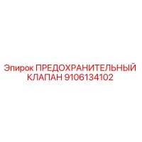 9106134102 ПРЕДОХРАНИТЕЛЬНЫЙ КЛАПАН Epiroc