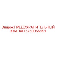 5750055991 ПРЕДОХРАНИТЕЛЬНЫЙ КЛАПАН Epiroc