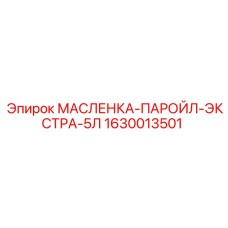 1630013501 МАСЛЕНКА-ПАРОЙЛ-ЭКСТРА-5Л Epiroc