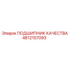 4812157093 ПОДШИПНИК КАЧЕСТВА Epiroc