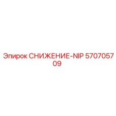 570705709 СНИЖЕНИЕ-NIP - Epiroc