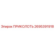 2695391918 ПРИКОЛОТЬ Epiroc