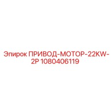 1080406119 ПРИВОД-МОТОР-22KW-2P Epiroc