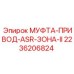 2236206824 МУФТА-ПРИВОД-ASR-ЗОНА-II Epiroc