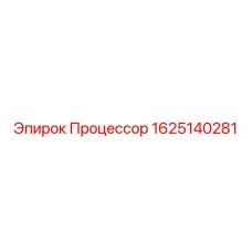 1625140281 Процессор Epiroc