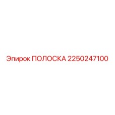 2250247100 ПОЛОСКА Epiroc