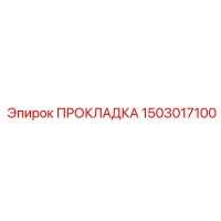 1503017100 ПРОКЛАДКА | Epiroc