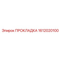 1612020100 ПРОКЛАДКА Epiroc