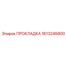 1613245800 ПРОКЛАДКА Epiroc